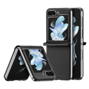 Dux Ducis Bril leather case for Samsung Galaxy Z Flip 5 5G - blackeng