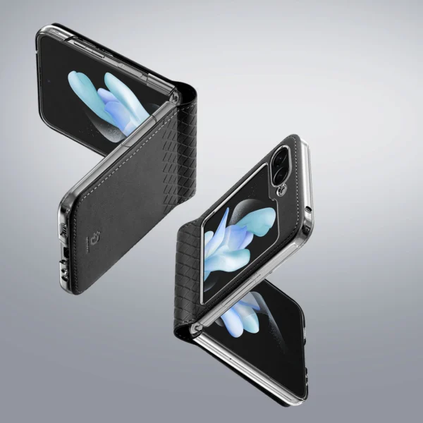 Dux Ducis Bril leather case for Samsung Galaxy Z Flip 5 5G - blackeng