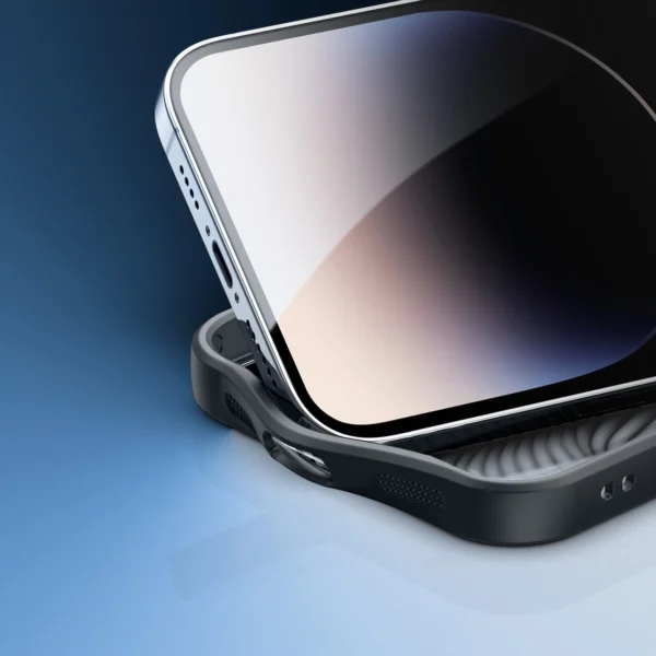Armored case for iPhone 14 Pro compatible with MagSafe Dux Ducis Aimo Mag - blackeng