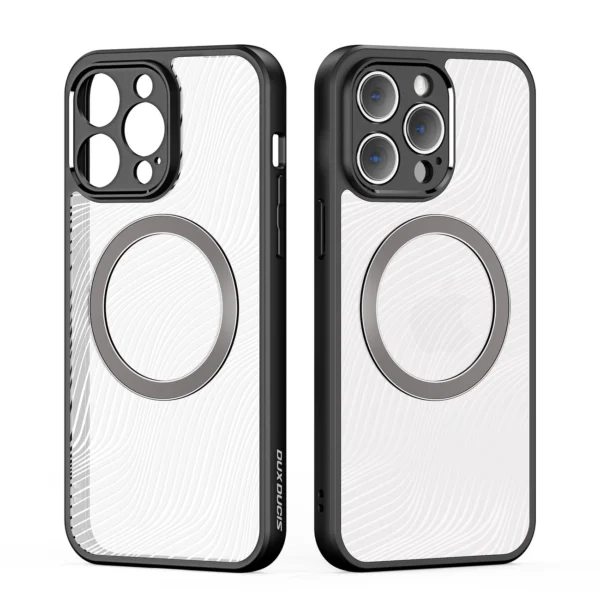 Armored case for iPhone 14 Pro compatible with MagSafe Dux Ducis Aimo Mag - blackeng