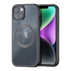 Armored case for iPhone 15 with MagSafe Dux Ducis Aimo Mag - blackeng