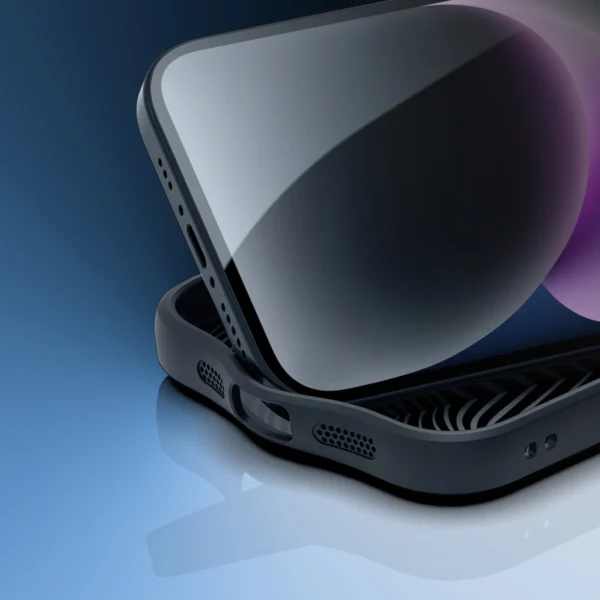 Armored case for iPhone 15 with MagSafe Dux Ducis Aimo Mag - blackeng
