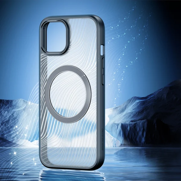 Armored case for iPhone 15 with MagSafe Dux Ducis Aimo Mag - blackeng