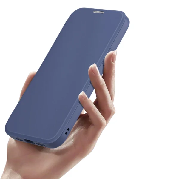 Dux Ducis Skin X Pro Magnetic Flip MagSafe Case iPhone 15 Plus - Blueeng