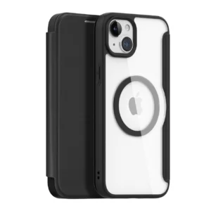 Dux Ducis Skin X Pro Magnetic Flip MagSafe Case iPhone 15 - Blackeng