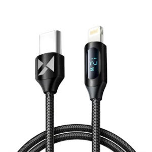 Wozinsky WUCLC1 Lightning - USB-C cable 36W 480Mb/s 1m - blackeng