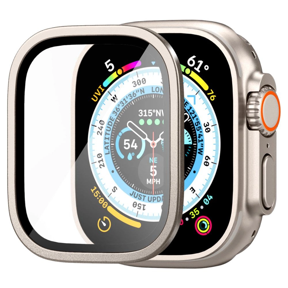 Spigen Glas.tR Slim Pro Tempered Glass for Apple Watch Ultra (49mm) - Beigeeng