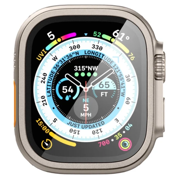 Spigen Glas.tR Slim Pro Tempered Glass for Apple Watch Ultra (49mm) - Beigeeng