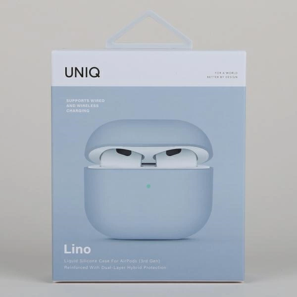 Uniq Lino case for AirPods 3 - blueeng