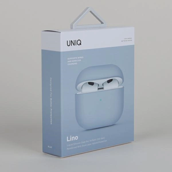 Uniq Lino case for AirPods 3 - blueeng