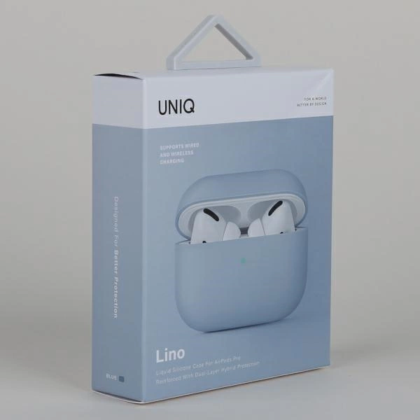 Uniq Lino case for AirPods Pro - blueeng