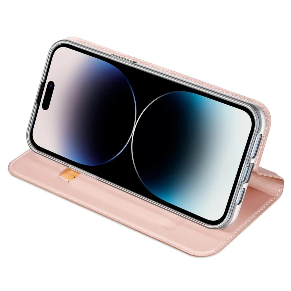 Dux Ducis Skin Pro Wallet Case for iPhone 15 Pro - Pinkeng