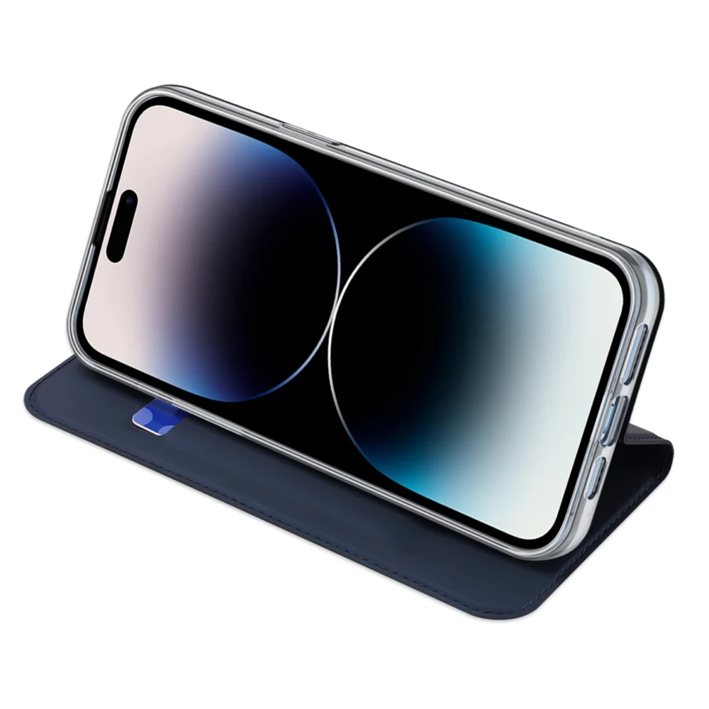 Dux Ducis Skin Pro Wallet Case for iPhone 15 Pro - Blueeng
