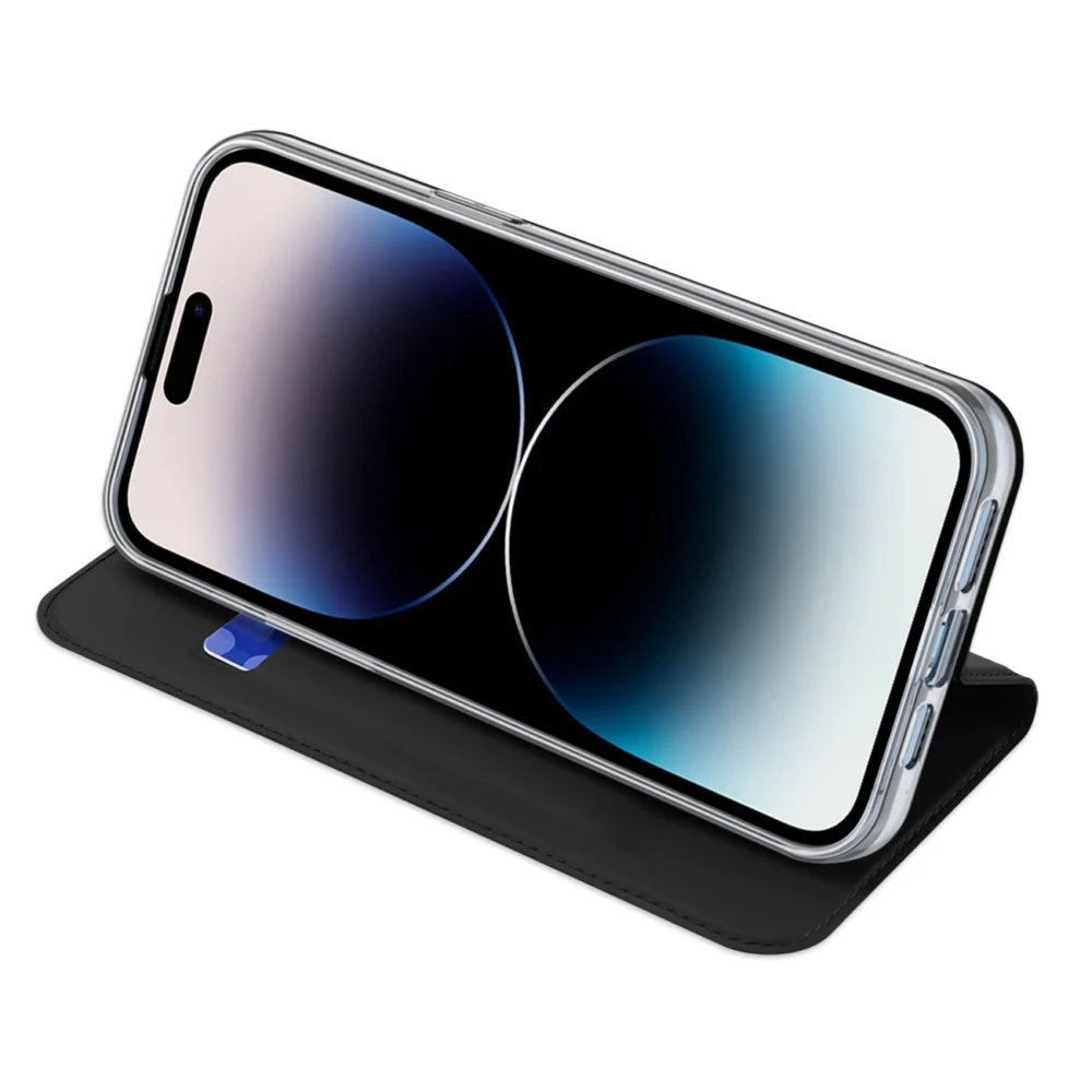 Dux Ducis Skin Pro Wallet Case for iPhone 15 Pro - Blackeng