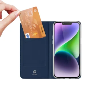Dux Ducis Skin Pro Wallet Case for iPhone 15 Plus - Blueeng