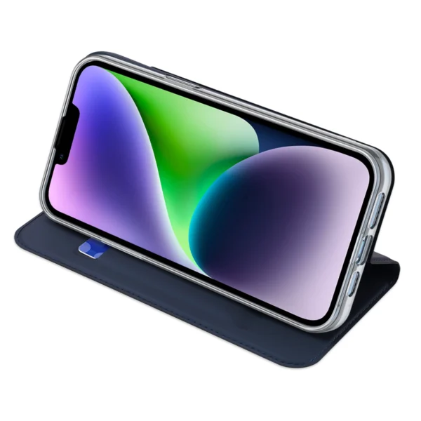 Dux Ducis Skin Pro Wallet Case for iPhone 15 Plus - Blueeng