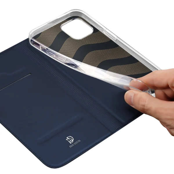Dux Ducis Skin Pro Wallet Case for iPhone 15 Plus - Blueeng