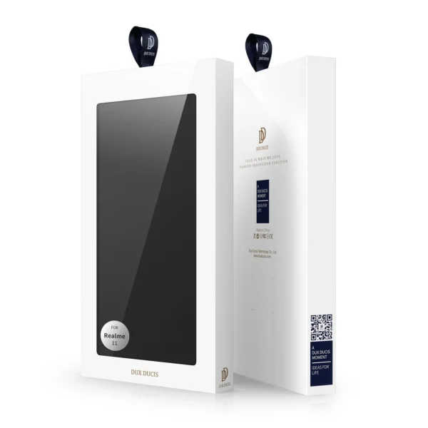 Dux Ducis Skin Pro Case Realme 11 Flip Card Wallet Stand Blackeng