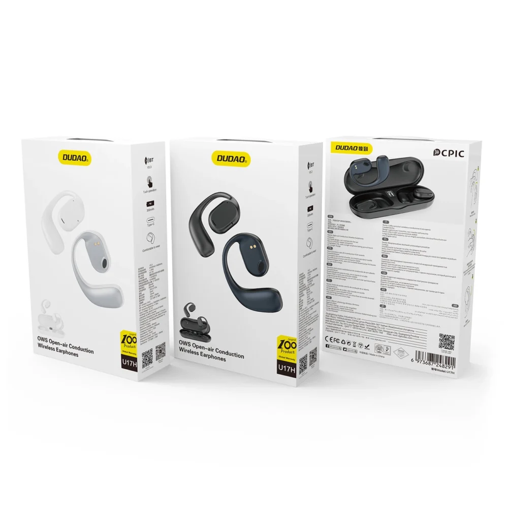 Dudao U17H Bluetooth wireless headphones - whiteeng
