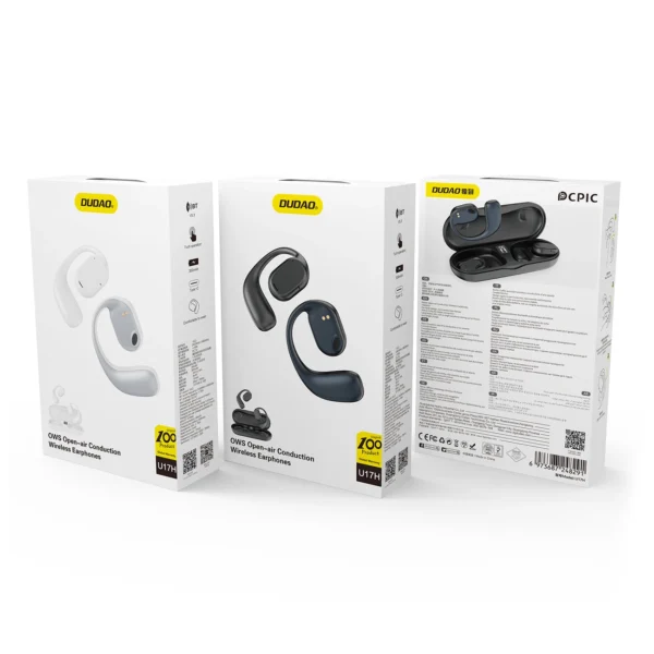 Dudao U17H Bluetooth wireless headphones - whiteeng
