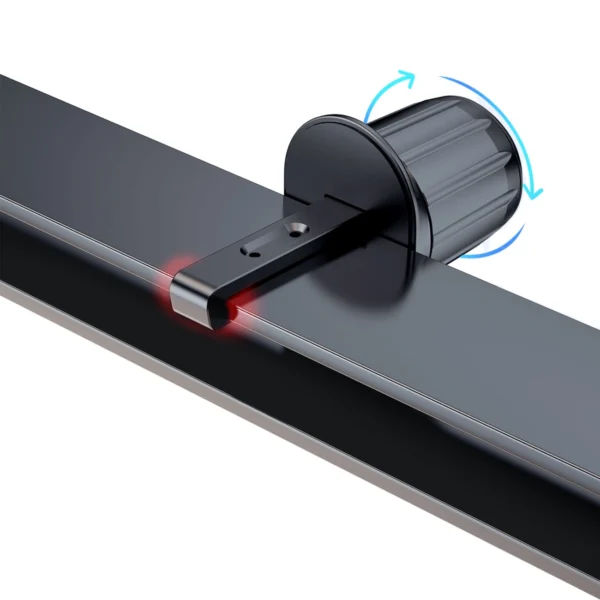 Magnetic holder with MagSafe inductive charger for 15W Dudao F12MAX ventilation grille - blackeng