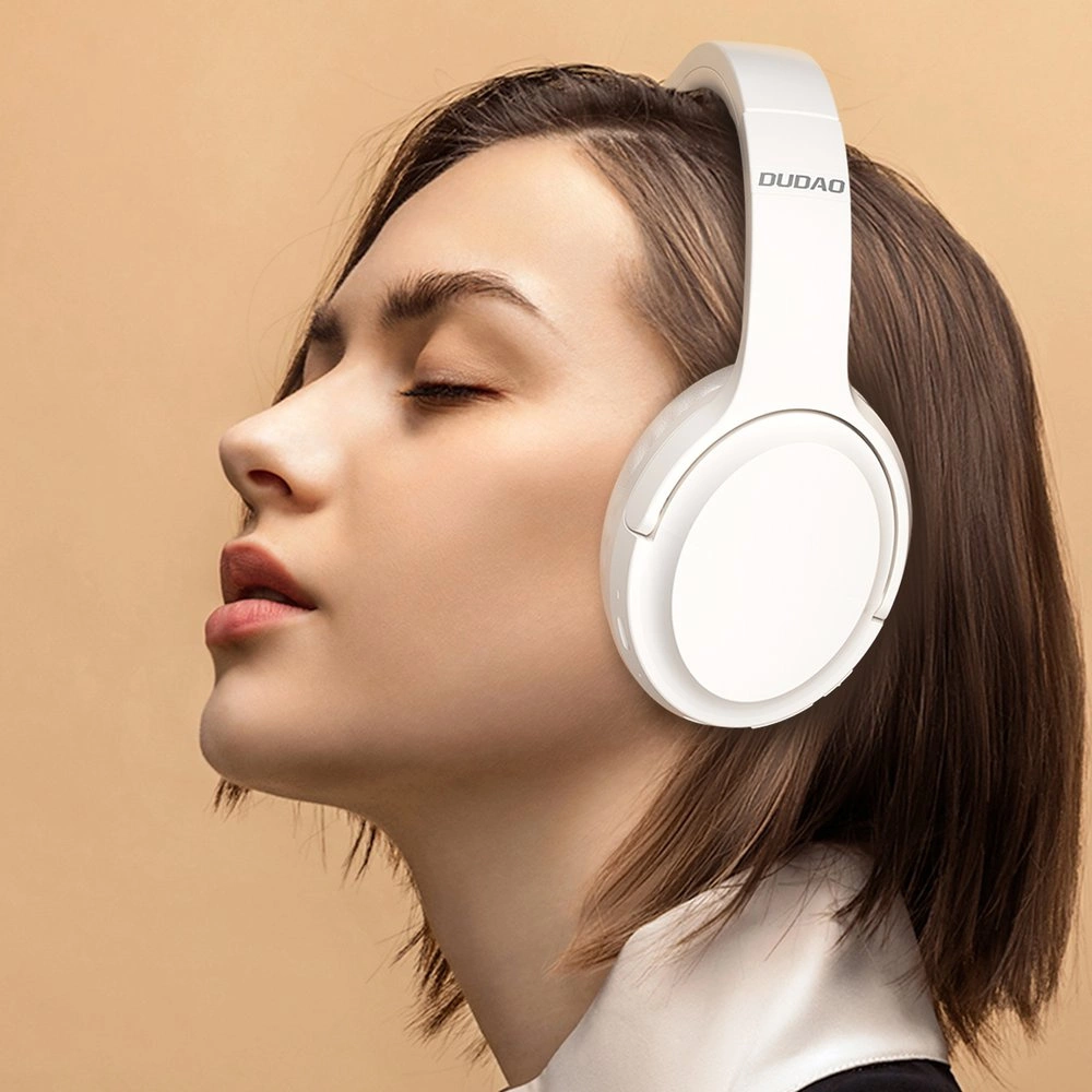 Dudao X22Pro on-ear wireless Bluetooth 5.3 headphones - whiteeng