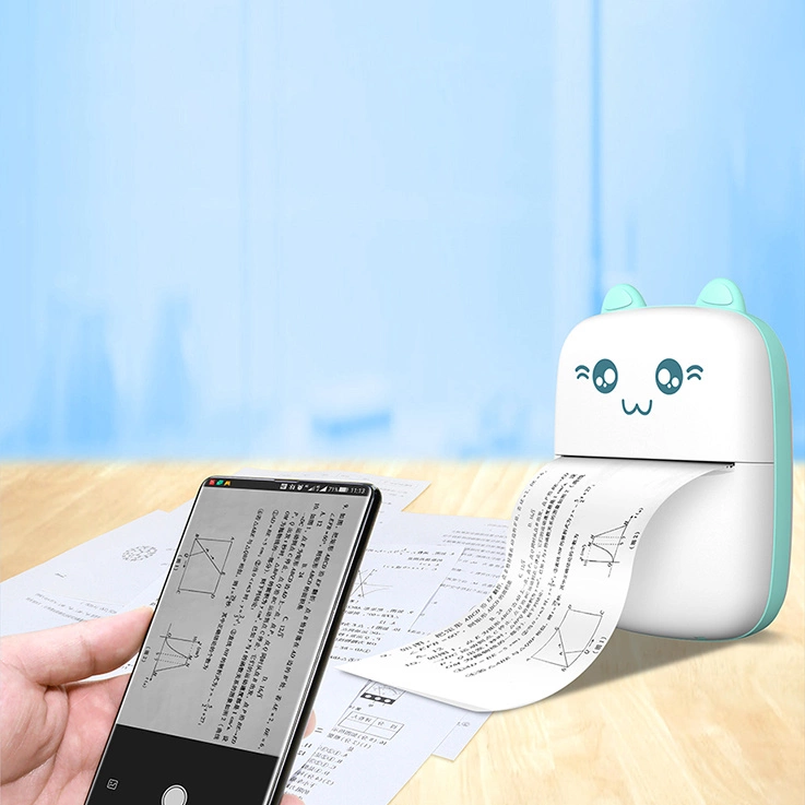Thermal printer mini cat HURC9 - blueeng