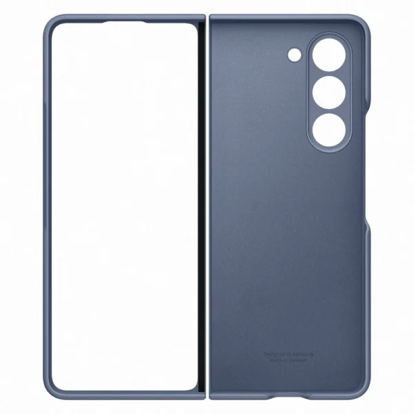 Silicone case for Samsung Galaxy Z Fold 5 Slim Case + stylus - blueeng