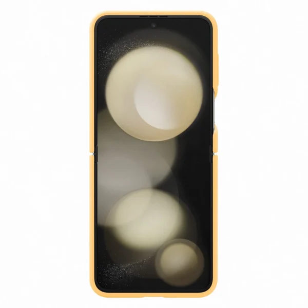 Silicone case with holder for Samsung Galaxy Z Flip 5 - yelloweng