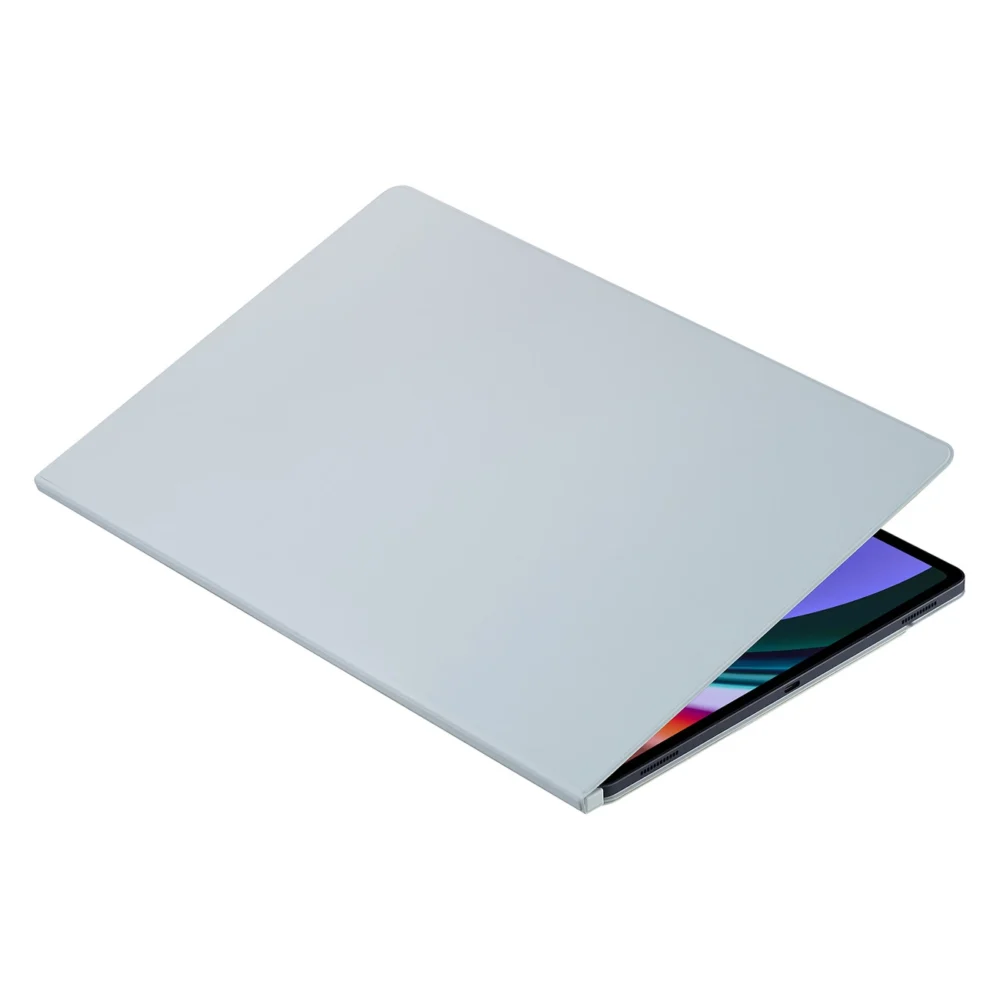 Flip case with stand for Samsung Galaxy Tab S9 Ultra Smart Book Cover - whiteeng