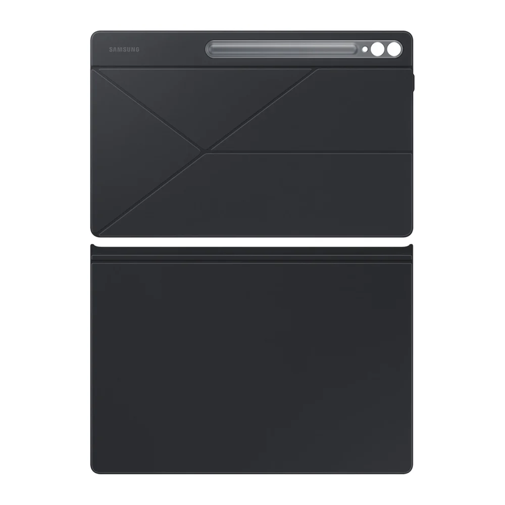 Flip case with stand for Samsung Galaxy Tab S9 Ultra Smart Book Cover - whiteeng