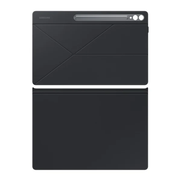 Flip case with stand for Samsung Galaxy Tab S9 Ultra Smart Book Cover - whiteeng