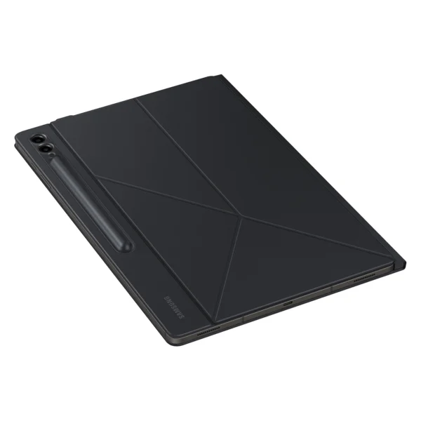 Flip case with stand for Samsung Galaxy Tab S9 Ultra Smart Book Cover - whiteeng