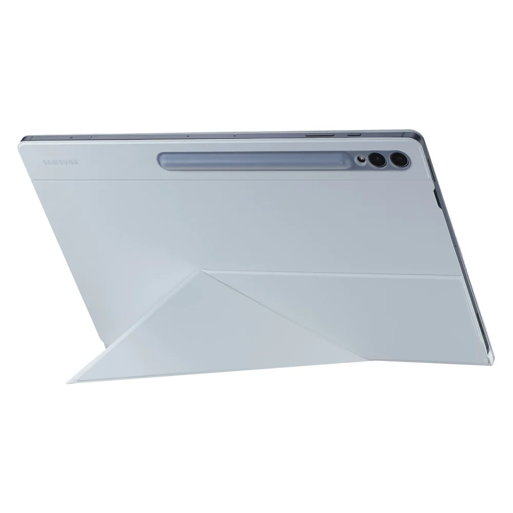 Flip case with stand for Samsung Galaxy Tab S9 Ultra Smart Book Cover - whiteeng