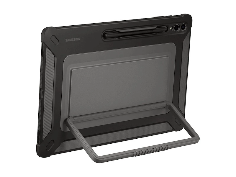 Armored Samsung Galaxy Tab S9 Ultra Outdoor Cover Case - blackeng