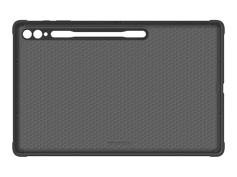 Armored Samsung Galaxy Tab S9 Ultra Outdoor Cover Case - blackeng