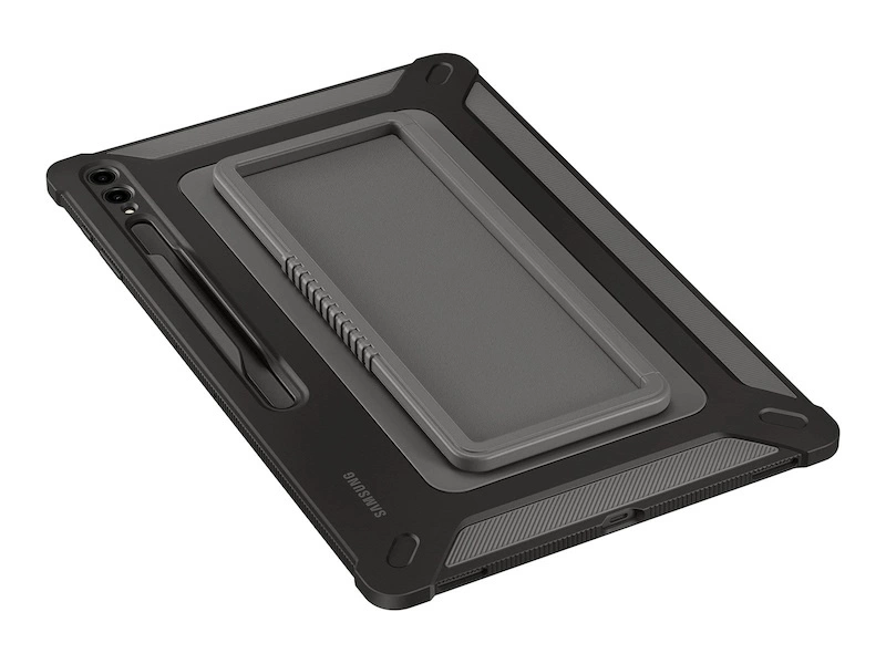 Armored Samsung Galaxy Tab S9 Ultra Outdoor Cover Case - blackeng