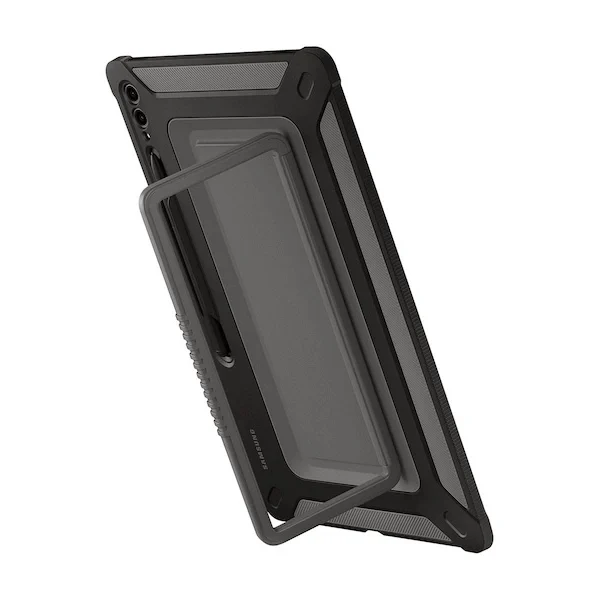 Armored Samsung Galaxy Tab S9 Ultra Outdoor Cover Case - blackeng