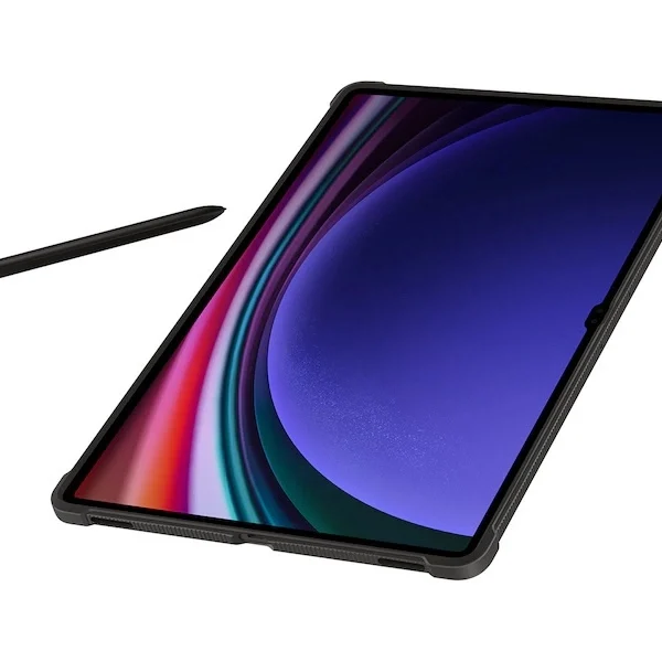 Armored Samsung Galaxy Tab S9 Ultra Outdoor Cover Case - blackeng