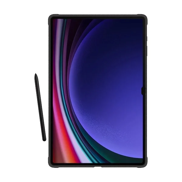 Armored Samsung Galaxy Tab S9 Ultra Outdoor Cover Case - blackeng
