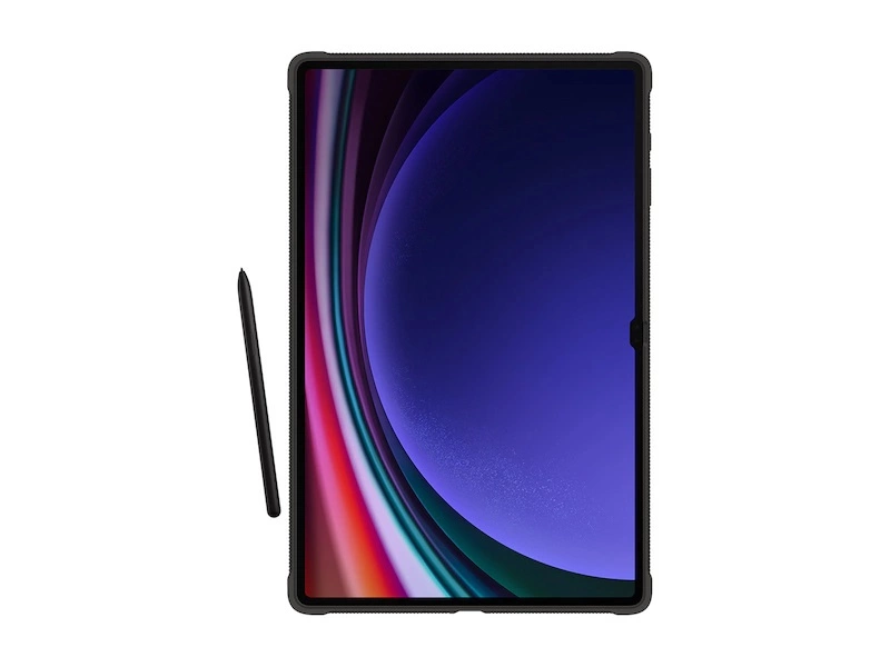 Armored Samsung Galaxy Tab S9 Ultra Outdoor Cover Case - blackeng