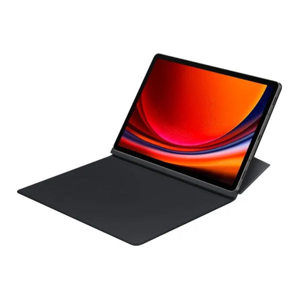 Flip case with stand for Samsung Galaxy Tab S9 Smart Book Cover - blackeng