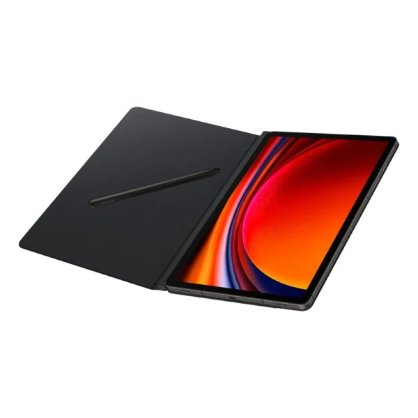 Flip case with stand for Samsung Galaxy Tab S9 Smart Book Cover - blackeng