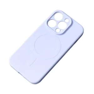 MagSafe Compatible Silicone Case for iPhone 15 Plus Silicone Case - Blueeng