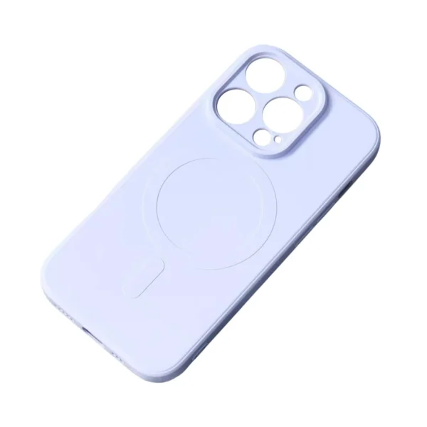 MagSafe Compatible Silicone Case for iPhone 15 Plus Silicone Case - Blueeng
