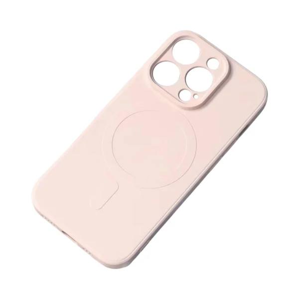 MagSafe Compatible Silicone Case for iPhone 15 Plus Silicone Case - Pinkeng