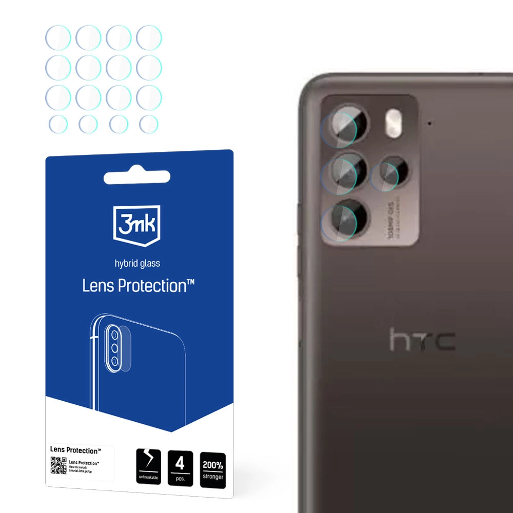 HTC U23 Pro - 3mk Lens Protection™eng