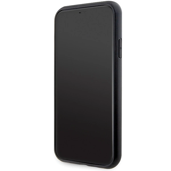 Guess GUHCN61P4SNK iPhone 11 / Xr grey/grey hardcase 4G Stripeeng