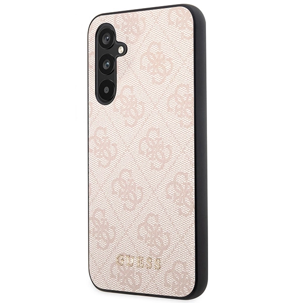 Guess 4G Metal Gold Logo case for Samsung Galaxy A54 - pinkeng