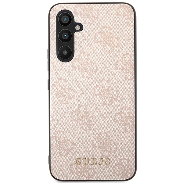 Guess 4G Metal Gold Logo case for Samsung Galaxy A54 - pinkeng